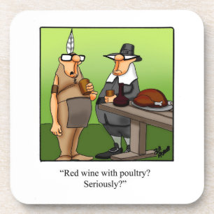 Thanksgiving Humor Bier Onderzetter