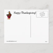 Thanksgiving Humor Briefkaart (Achterkant)