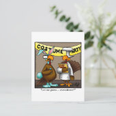 Thanksgiving Humor Briefkaart "Spectickles" (Staand voorkant)