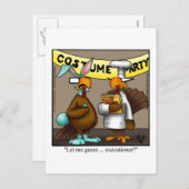 Thanksgiving Humor Briefkaart "Spectickles" (Voorkant / Achterkant)