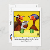 Thanksgiving Humor Briefkaart "Spectickles" (Voorkant / Achterkant)