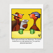 Thanksgiving Humor Briefkaart "Spectickles" (Voorkant)