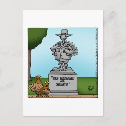 Thanksgiving Humor Briefkaart "Spectickles" (Voorkant)