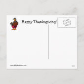 Thanksgiving Humor Briefkaart "Spectickles" (Achterkant)
