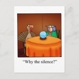 Thanksgiving Humor Briefkaart "Spectickles"