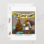 Thanksgiving Humor Briefkaart "Spectickles" (Voorkant / Achterkant)