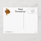 Thanksgiving Humor Briefkaart "Spectickles" (Achterkant)
