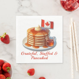 Thanksgiving Humor Canada | Esdoornpannenkoeken & Servet
