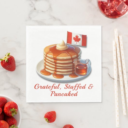 Thanksgiving Humor Canada | Maple Pannenkoeken & H Servet (Insitu)