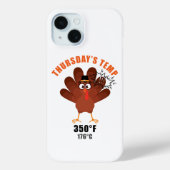 Thanksgiving Humor Funny Turkey Joke Case-Mate iPhone Case (Achterkant)