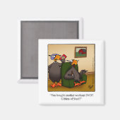 Thanksgiving Humor "Gibets of Steel" Magnet Gift (Voorkant / Achterkant)
