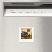 Thanksgiving Humor "Gibets of Steel" Magnet Gift (Insitu (Vaatwasser))