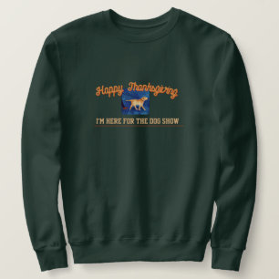 Thanksgiving Humor Honden Show Trui