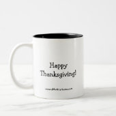 Thanksgiving Humor Koffie Mok (Links)