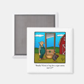 Thanksgiving Humor Magnet (Voorkant / Achterkant)