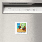 Thanksgiving Humor Magnet "Juicy" Gift (Insitu (Vaatwasser))