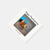 Thanksgiving Humor Papieren servetten (Hoek)