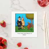 Thanksgiving Humor Papieren servetten (Insitu)