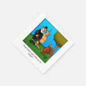 Thanksgiving Humor Papieren servetten (Hoek)