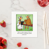 Thanksgiving Humor Papieren servetten (Insitu)