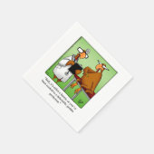 Thanksgiving Humor Papieren servetten (Hoek)