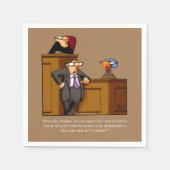 Thanksgiving Humor Papieren servetten (Voorkant)