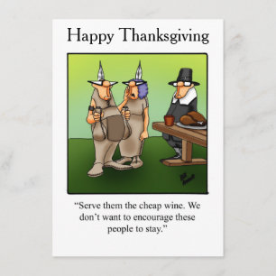 Thanksgiving Humor Uitnodigingen "Spectickles"