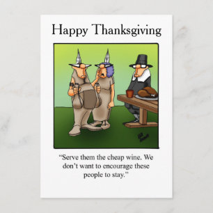Thanksgiving Humor Uitnodigingen "Spectickles"