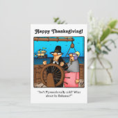 Thanksgiving Humor Uitnodigingen "Spectickles" (Staand voorkant)