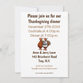 Thanksgiving Humor Uitnodigingen "Spectickles" (Achterkant)