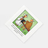 Thanksgiving Humor vakantieservetten Servet (Hoek)