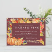 Thanksgiving I van de bladzijden van het pompoenko Kaart (Staand voorkant)