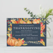 Thanksgiving I van de bladzijden van het pompoenko Kaart (Staand voorkant)