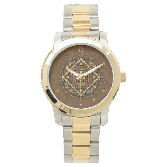 Thanksgiving Iconen Horloge (Voorkant)