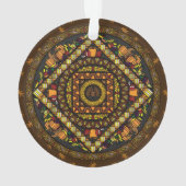 Thanksgiving Icons AcrylOrnament Ornament (achterkant)