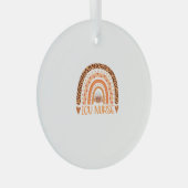 Thanksgiving ICU Nurse Rainbo Glas Ornament (Voorkant Rechts)