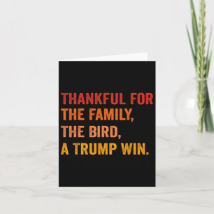 Thanksgiving Ik ben dankbaar dat Trump 2024 heeft Kaart