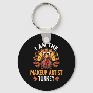 Thanksgiving Ik ben de make-up artist Turkije Matc Sleutelhanger
