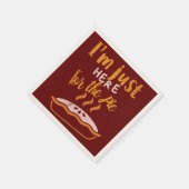 Thanksgiving: Ik ben hier voor de pompoen. Servet (Hoek)