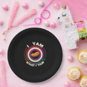 Thanksgiving - Ik ben wat ik ben Papieren Bordje (Feest)