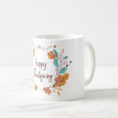 Thanksgiving illustratie koffiemok (Voorkant rechts)