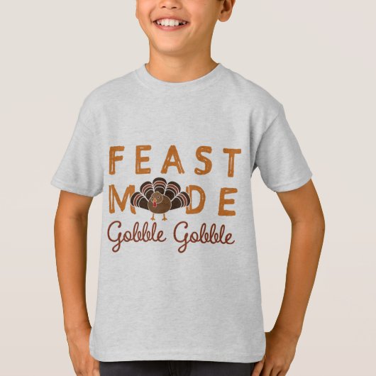Thanksgiving in de Feast-modus T-shirt (Voorkant)