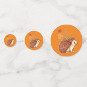 Thanksgiving in de herfst van egel confetti (Voorkanten)