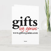 Thanksgiving in gijzeling feestdagen kaart (Achterkant)