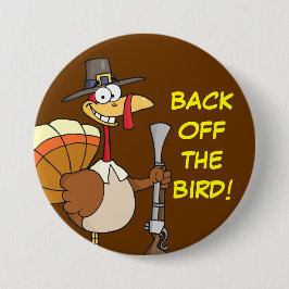 Thanksgiving in gijzeling ronde button 7,6 cm