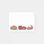 Thanksgiving in het binnenland van Turkije kruiden Post-it® Notes (Voorkant)