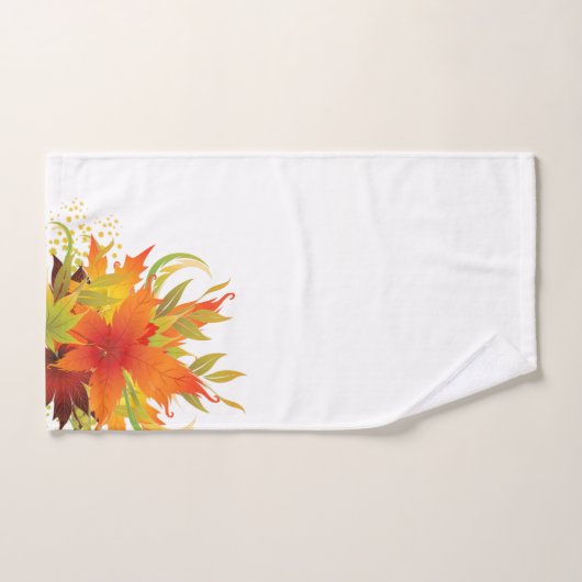 Thanksgiving in het najaar bad handdoek (Handdoek)