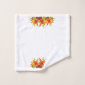 Thanksgiving in het najaar bad handdoek (Wasdoekje)