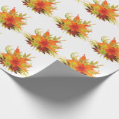 Thanksgiving in het najaar cadeaupapier (Hoek)
