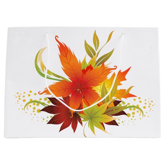 Thanksgiving in het najaar groot cadeauzakje (Voorkant)